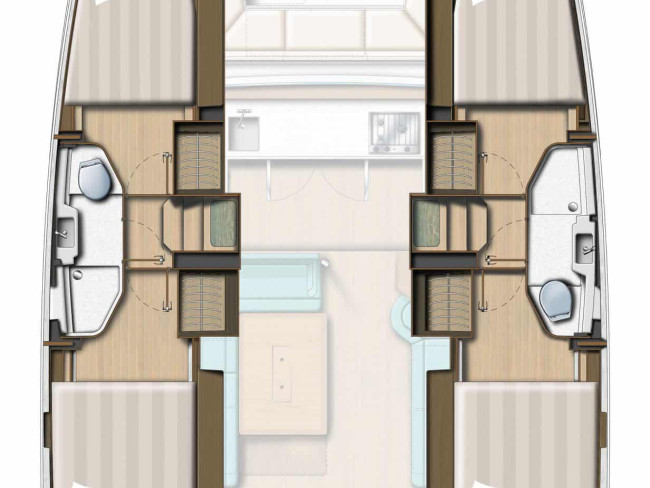 Yacht charter Zakynthos (Island) cheap Bali Catsmart