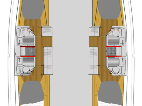 Yacht charter Piso Livadi cheap Astrea 42
