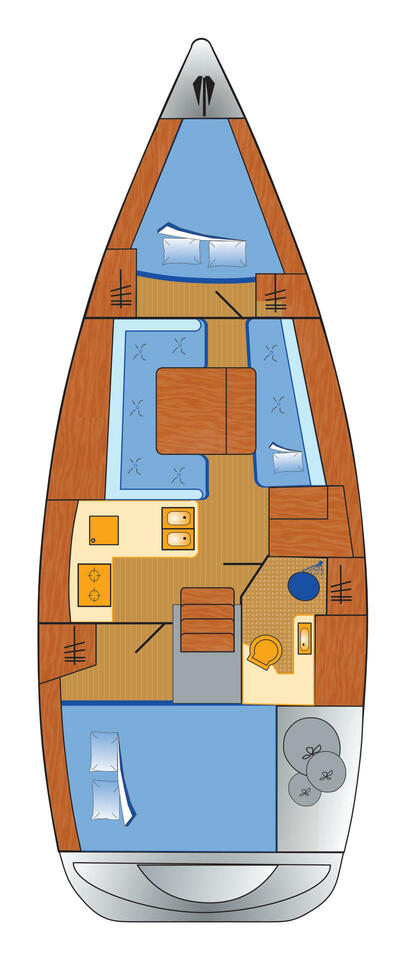 Sailboat for rent Heiligenhafen at the best price