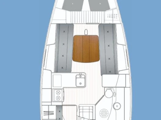 Sailboat rental in Heiligenhafen - Saare Yachts Saare 38.2