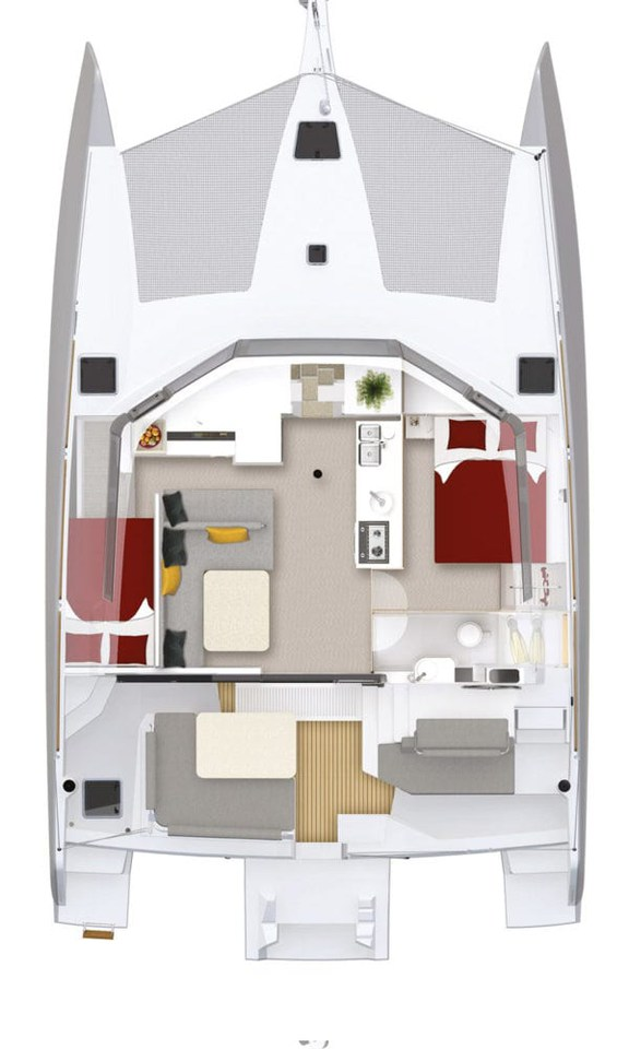 Catamaran rental with or without captain Neel Toulon