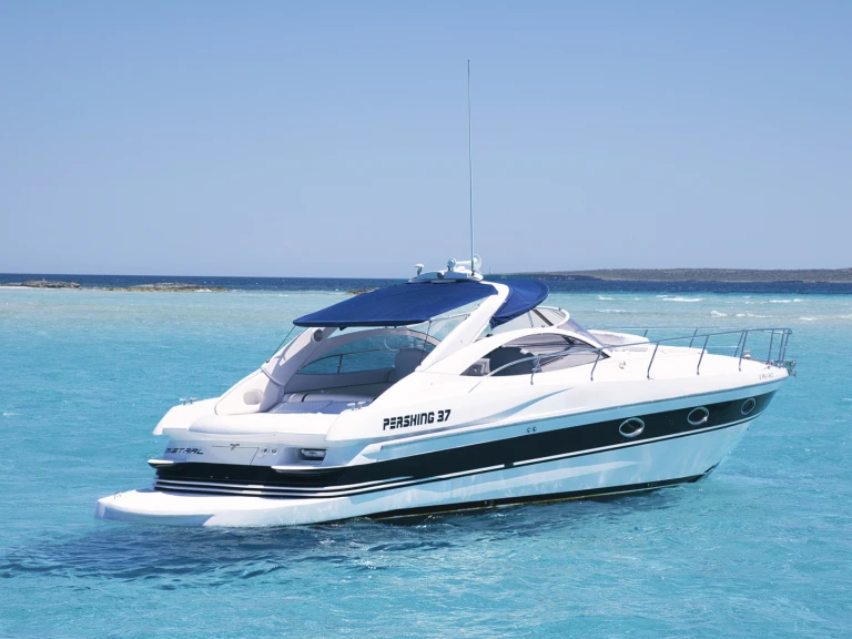 Motorboat rental with or without captain Pershing Ibiza Town