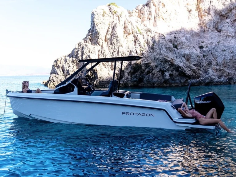 Motorboat rental in Zakynthos - Protagon Space 25