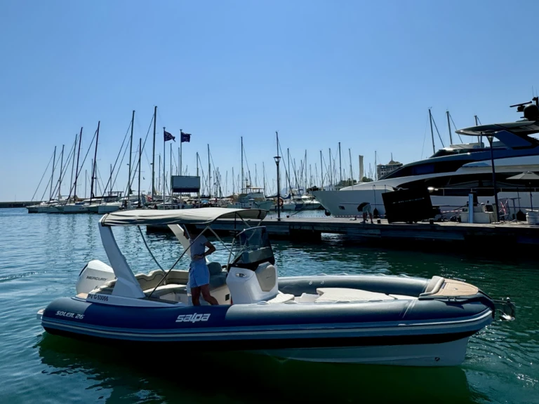 Yacht charter Juan-les-Pins cheap Salpa Soleil 26