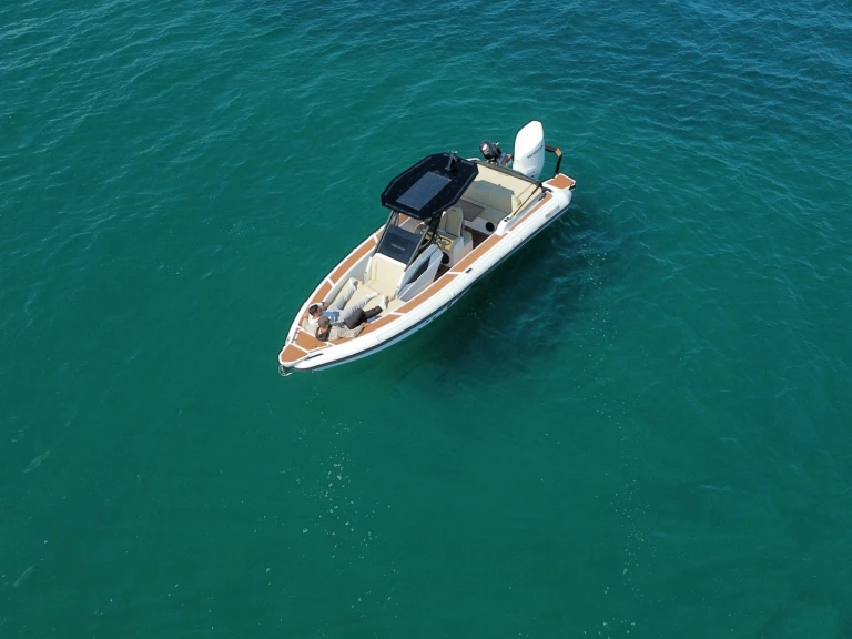 Mazziena 26SP charter bareboat or captained in  Corfu