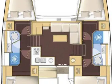 Boat rental Lagoon Lagoon 39 in Šibenik on Samboat