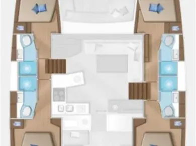 Yacht charter Pula cheap Lagoon 450 F