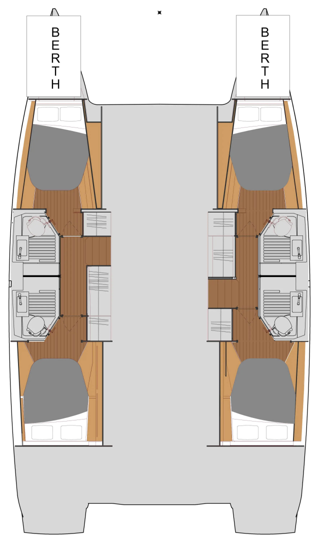 Bareboat Rental Catamaran Fountaine Pajot with a boat licence