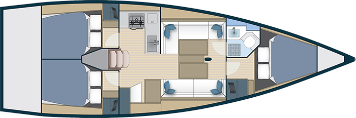 More Boats More 40 charter bareboat or captained in  Biograd na Moru