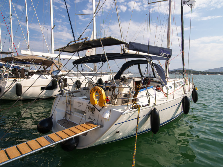 Jeanneau Sun Odyssey 43 charter bareboat or captained in  Deme of Volos