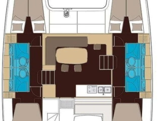 Catamaran rental in Alimos - Lagoon Lagoon 400