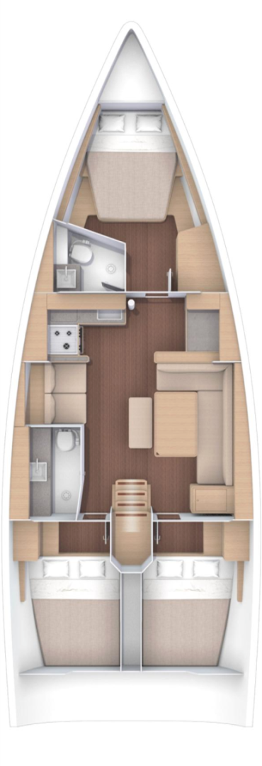 Sailboat rental in Šibenik - Dufour Dufour 430