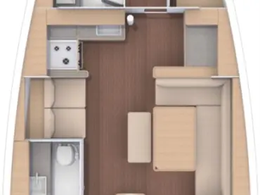 Sailboat rental in Šibenik - Dufour Dufour 430