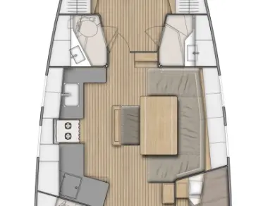 Rent a Bénéteau Oceanis 46.1 Komolac