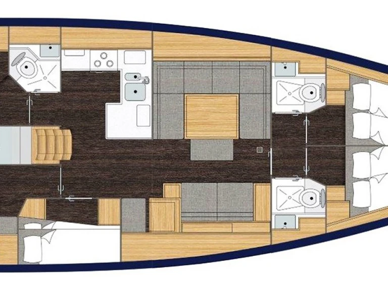 Boat rental Bavaria Bavaria C50 in Split on Samboat