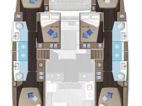 Yacht charter Tromsø cheap Lagoon 51