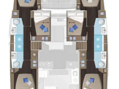 Yacht charter Tromsø cheap Lagoon 51