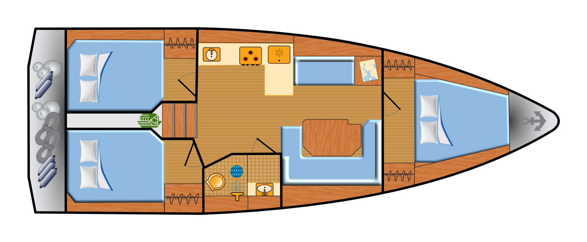 Yacht charter Palma de Mallorca cheap Bavaria C38