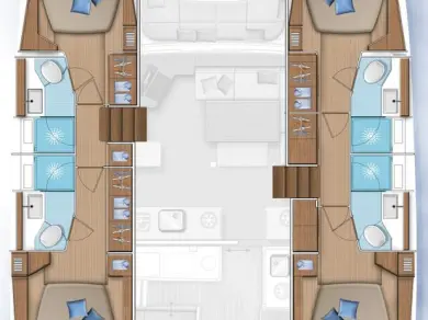 Catamaran for rent Lefkáda at the best price