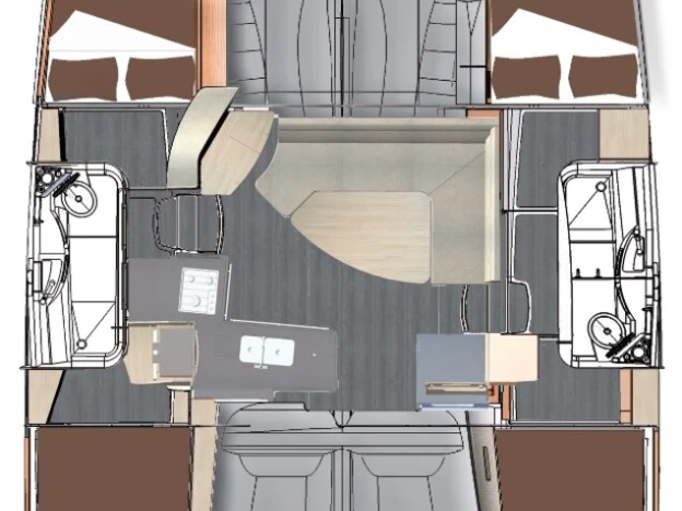 Boat rental Fountaine Pajot Lipari 41 in Kaş on Samboat