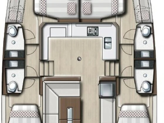 Bali Bali Catspace Voile charter bareboat or captained in  Deme of Volos