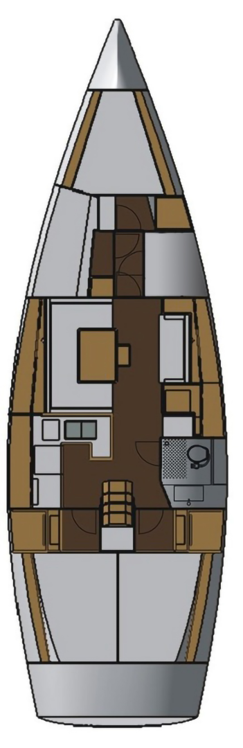 Sailboat rental with or without captain Salona Punat