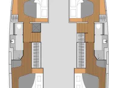 Fountaine Pajot Aura 51 in La Rochelle on SamBoat