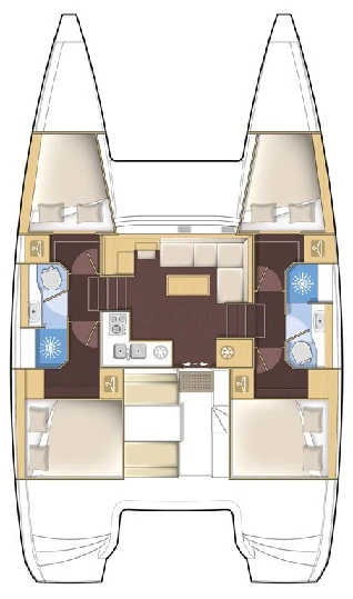 Yacht charter Fethiye cheap Lagoon 39