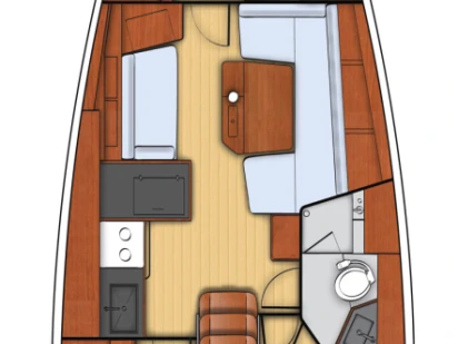Sailboat rental in Furnari - Bénéteau Oceanis 41.1