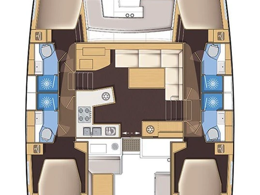 Yacht charter Mai Khao cheap Lagoon 450 Sport Top