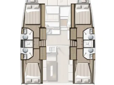 Bali Bali 4.2 charter bareboat or captained in  Préveza