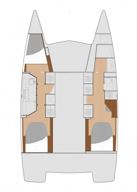 Catamaran rental with or without captain Fountaine Pajot Road Town