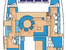 Bareboat Rental Catamaran Lagoon with a boat licence