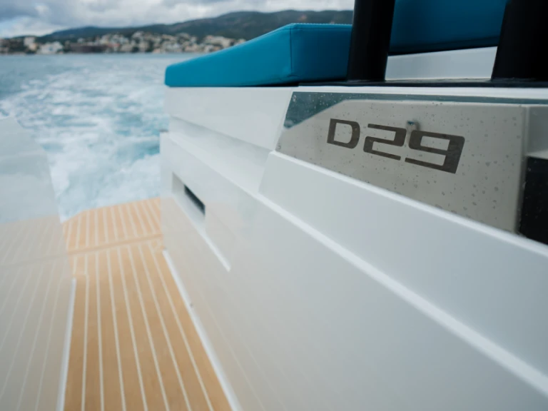 De Antonio D29 charter bareboat or captained in  Marina Botafoch