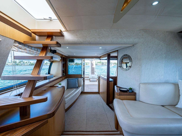 Bareboat Rental Luxury Yacht Ferretti with a boat licence