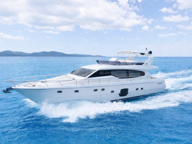 Rent a Ferretti ESCAPE Mykonos (Island)