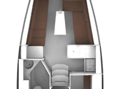 Bareboat Rental Sailboat Bavaria with a boat licence