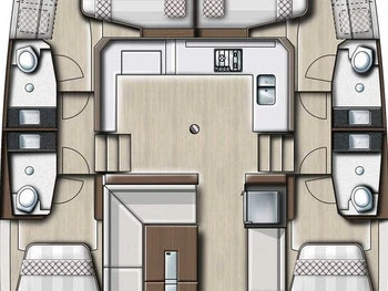 Yacht charter Gouvia cheap Bali Catspace Voile