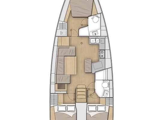 Sailboat for rent Lefkáda at the best price