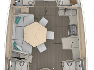 Sailboat rental in Šibenik - Dufour Dufour 44