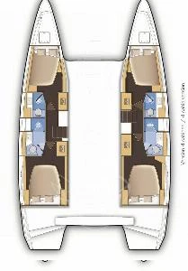 Catamaran rental in Fethiye - Lagoon Lagoon 42