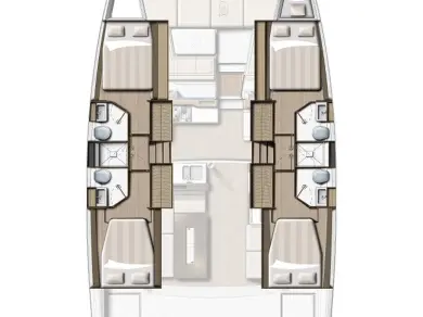 Catamaran for rent Sukošan at the best price