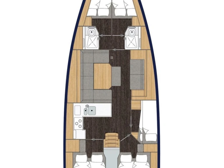 Yacht charter Alimos cheap Bavaria C45 Holiday