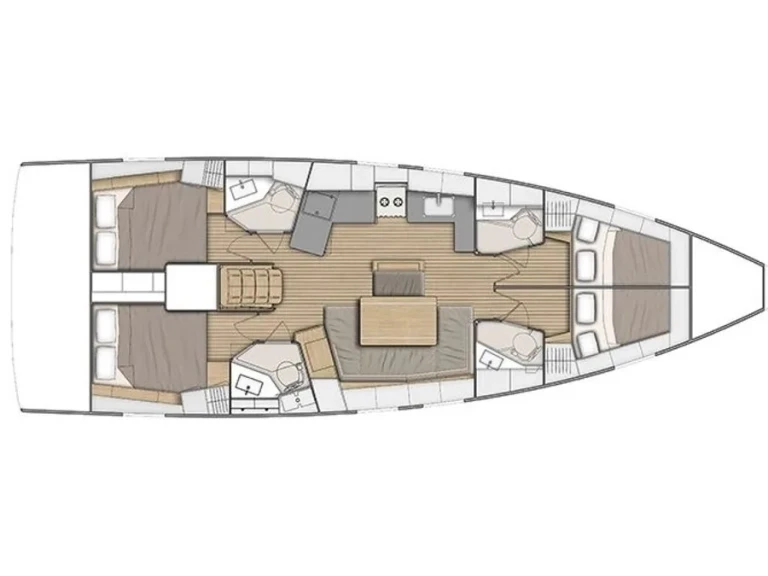 Yacht charter Kos cheap Oceanis 46.1