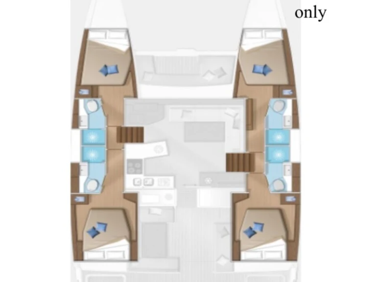 Boat rental Lagoon Lagoon 46 in Furnari on Samboat