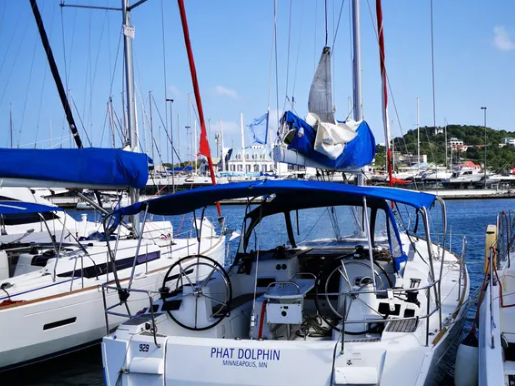 Sailboat rental with or without captain Jeanneau Parish of Saint George