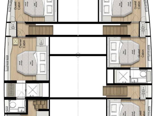 Catamaran rental with or without captain Sunreef Ko Kaeo (Koh Kaeo)