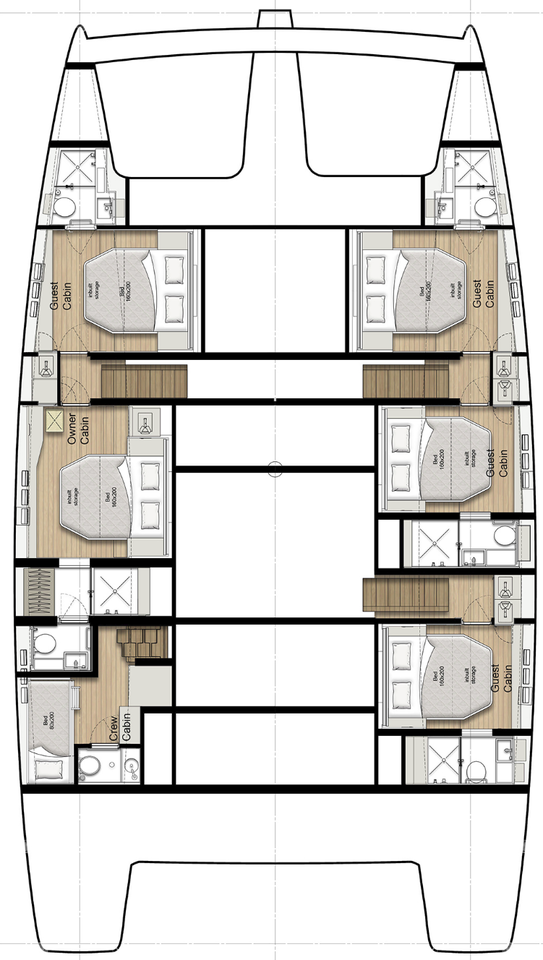Catamaran rental with or without captain Sunreef Ko Kaeo (Koh Kaeo)