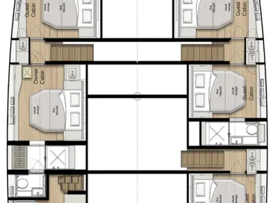 Catamaran rental with or without captain Sunreef Ko Kaeo (Koh Kaeo)