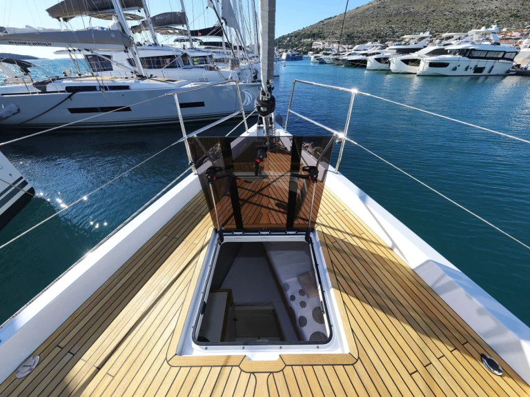 Hanse Hanse 588 charter bareboat or captained in  Seget Donji